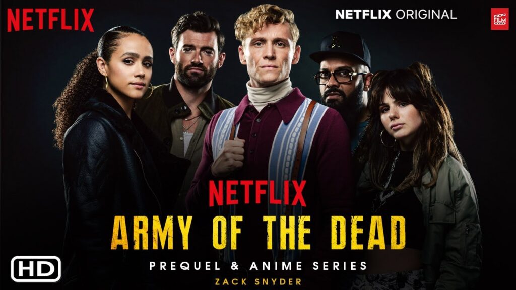 Zombie movie army of the dead on Netflix